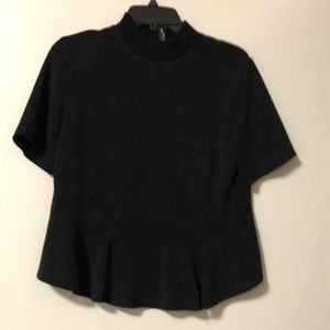 Black ALC Sz 6 short sleeve top.